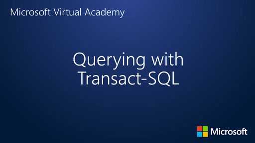 Querying Data with Transact-SQL